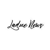 Black 'Ladue News' text on a white background